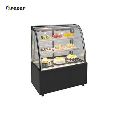 Energy Efficient Cake Display Freezer Durable Dessert Display Chiller Easy Cleaning