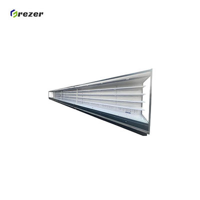 R404A Supermarket Display Freezer Stainless Steel Open Front Freezer Commercial For Fruit