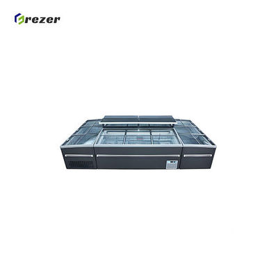Anti Fog Meat Display Chiller 110V 220V 240V Supermarket Display Fridge For Pork Beef Lamb