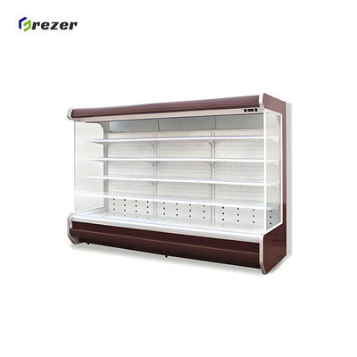 Big Supermarket Display Refrigerator Combined Shop Display Refrigerator Eco Friendly