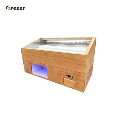 450W 566W Deli Display Freezer Eco Friendly Deli Show Case For Pizza Sushi Mutton