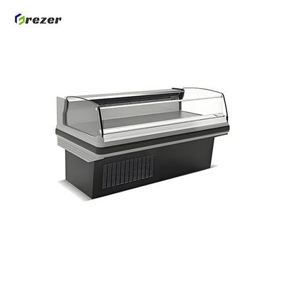 Horizontal Seafood Display Cooler 1.5M / 2M Commercial Refrigerated Display Cabinets