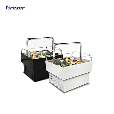 Customized Commercial Cake Fridge Horizontal Dessert Display Cabinet Small