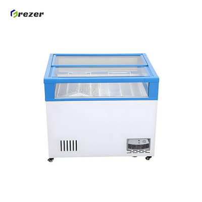 Commercial Small Display Freezer 220V / 50Hz Mini Display Fridges For Supermarket