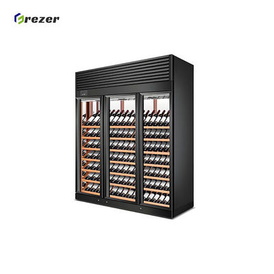 Customized Beverage Display Refrigerator Commercial Wine Display Fridges Vertical