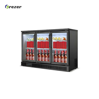 Easy Cleaning Beverage Display Refrigerator Commercial Drink Display Fridges Eco Friendly