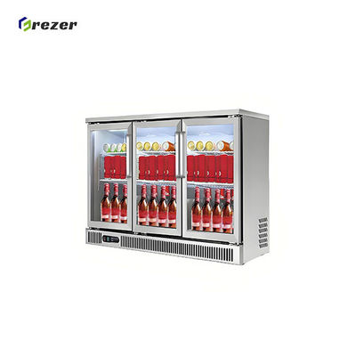 Easy Cleaning Beverage Display Refrigerator Commercial Drink Display Fridges Eco Friendly
