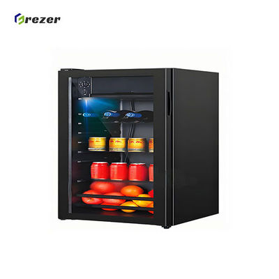 435MM Hotel Mini Bar Fridges 65W Mini Beverage Cooler Fridge For Buffet Restaurant