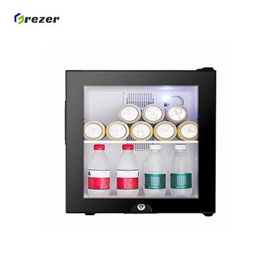 375MM Hotel Mini Bars Stand Up Mini Beverage Fridge 220V For Drinks