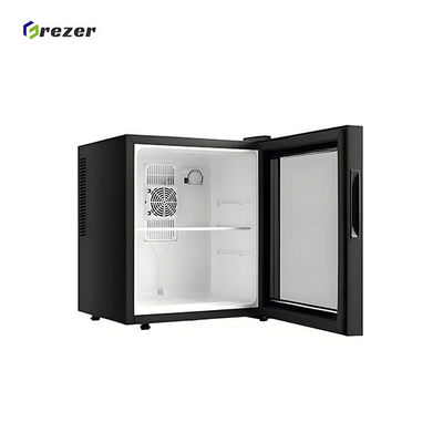 375MM Hotel Mini Bars Stand Up Mini Beverage Fridge 220V For Drinks