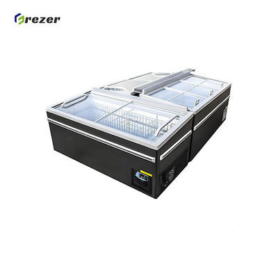 Automatic Defrost Chicken Display Fridge Horizontal Display Chiller For Meat