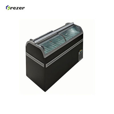 Horizontal Meat Display Freezer Easy Cleaning Shop Display Fridge 220V For Steak