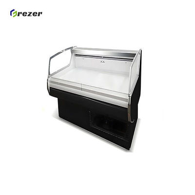 Combined Display Meat Chiller Large Supermarket Display Case Customized For Pork Beef