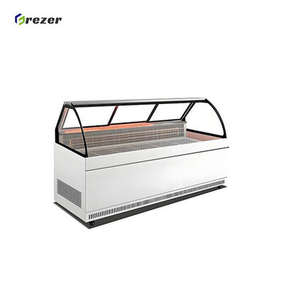 Customized Commercial Deli Refrigerator Easy Cleaning Deli Case Refrigerators For Duck Roll