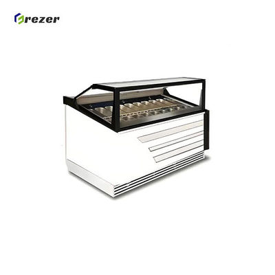 1190MM Ice Cream Display Chiller Customized Yogurt Display Case 1060W