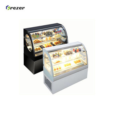 900MM Cake Showcase Chiller 450L Commercial Cake Display Fridges 724W With Glass Door