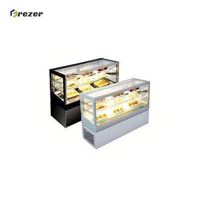 900MM Cake Showcase Chiller 450L Commercial Cake Display Fridges 724W With Glass Door