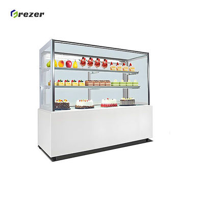 220V Cake Display Freezer 200L Cake Display Cabinets Customized For Scottish Dundee Cake