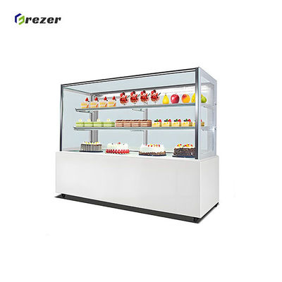 220V Cake Display Freezer 200L Cake Display Cabinets Customized For Scottish Dundee Cake