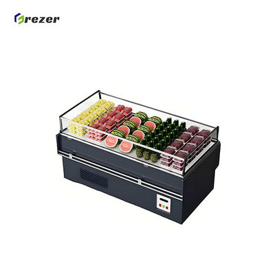 Fruit Refrigerated Display Cabinet Customized Display Freezer For Shop