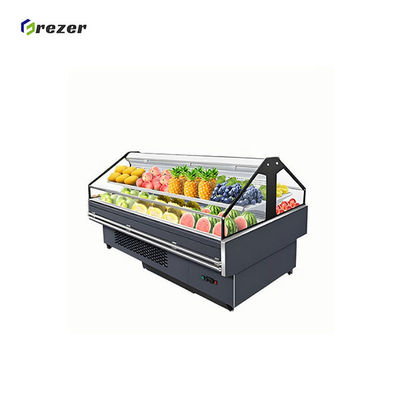 2000MM Convenience Store Display Cooler 900W Fruit Display Chiller For Mango Lychee