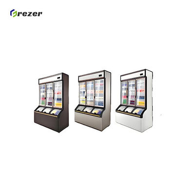 Outlets Dairy Refrigerator Customized Large Display Fridge For Goat Milk