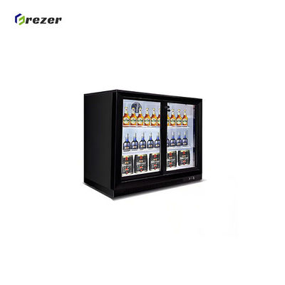 Small Beverage Display Refrigerator Vertical Drink Display Cooler Customized
