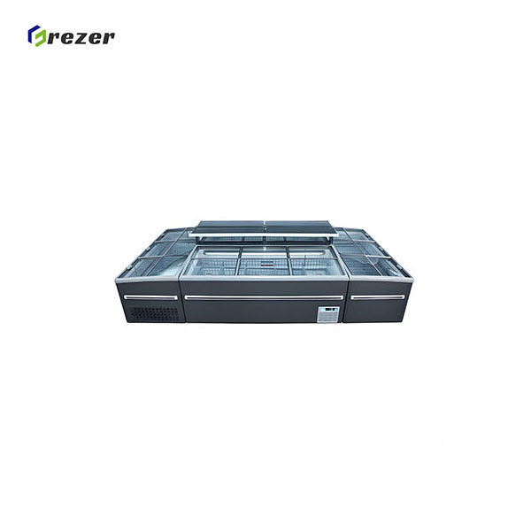 Anti Fog Meat Display Chiller 110V 220V 240V Supermarket Display Fridge For Pork Beef Lamb