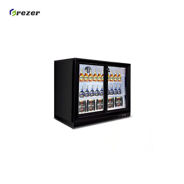 Customized Beverage Display Chiller 220V Drink Display Refrigerators Small For Supermarket Shop