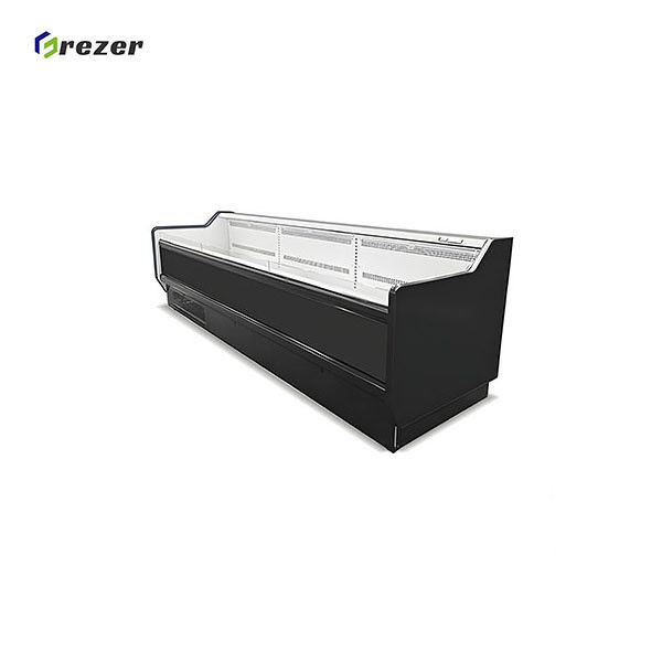 Combined Display Meat Chiller Large Supermarket Display Case Customized For Pork Beef