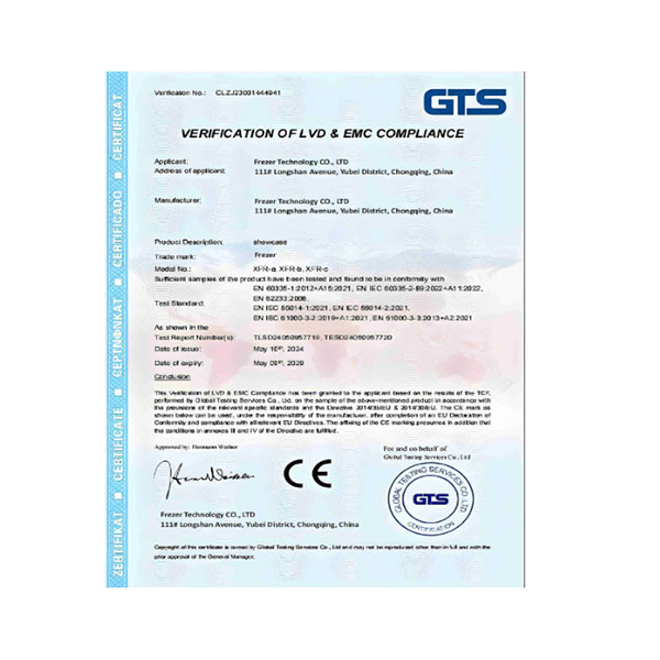 China Chongqing Friezheer Technology Co., Ltd. Certification
